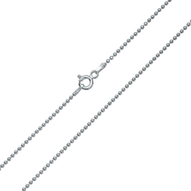 Flintski Jewelry 30 inch Sterling Silver Diamond Cut Rope Chain Necklace with Lobster Claw Clasp Made in Italy Flintski Jewelry 30 inch Sterling Silver Diamond Cut Rope Chain Necklace with Lobster Claw Clasp Made in Italy